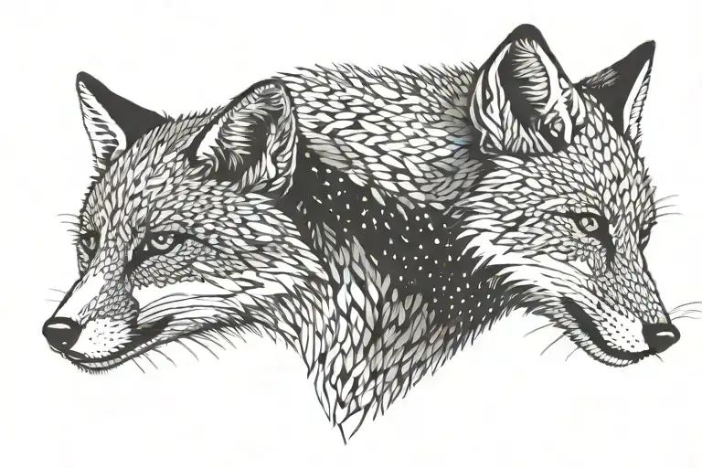 Fox And Wolve