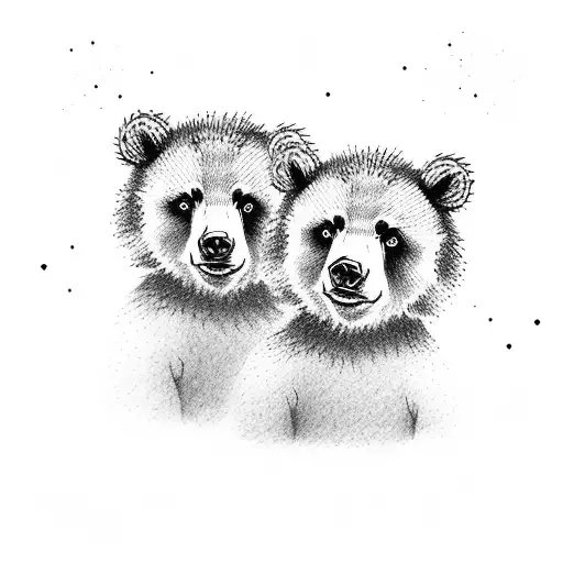 2 Baby Bears Trees Brothers