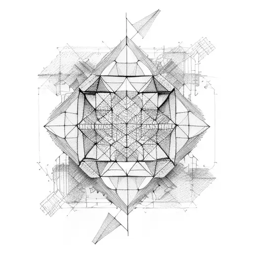 Abstract Architecture Construction Plan