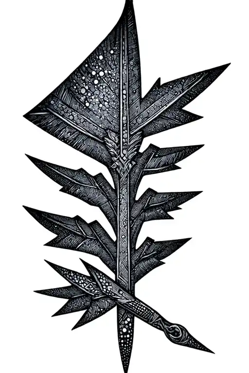 Arrow With Name Written