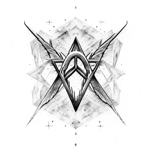 Deathly Hallows Watercolor