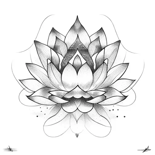 Lotus Flower With Name