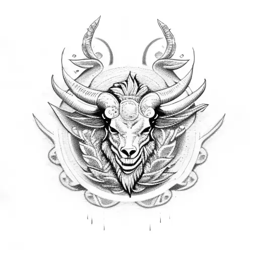 Fire Ram Head Daisies