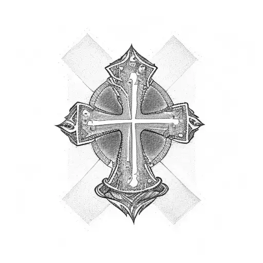 Cross Shaped Family Tree