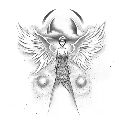 Semi Colon With Angel