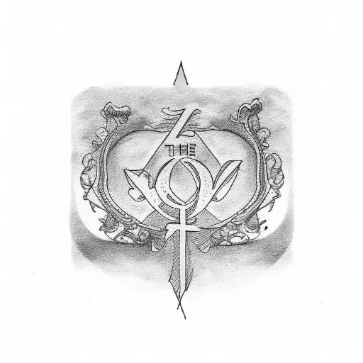 The Numbers 069 In Old German Script