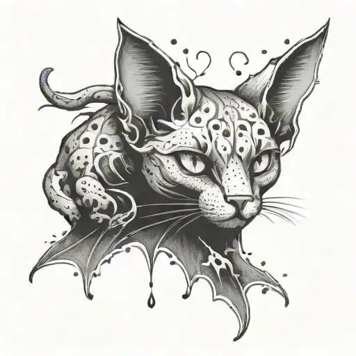 Ghost Bats Black Cat