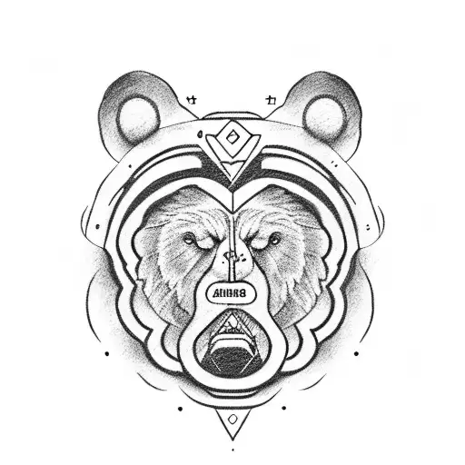 A Bear Claw With The Names Wriiten To The Paw