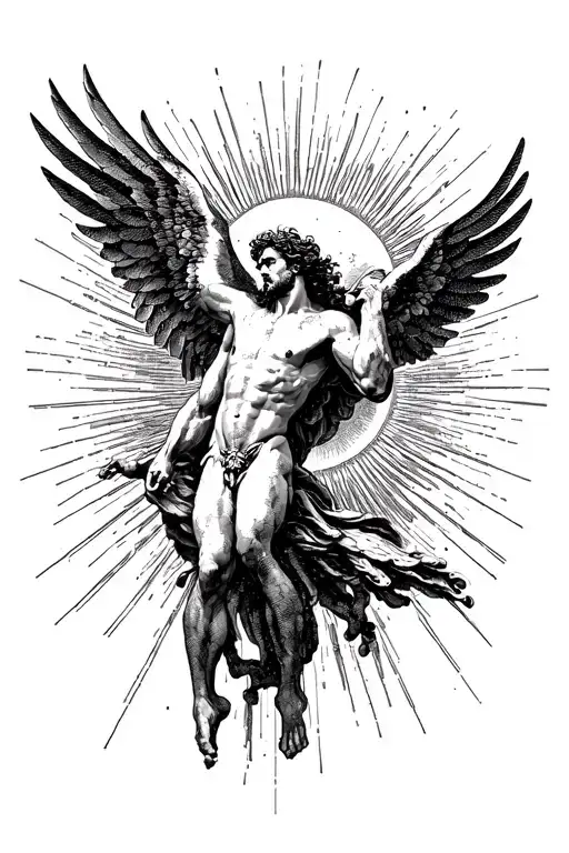 Icarus Falling From The Sun