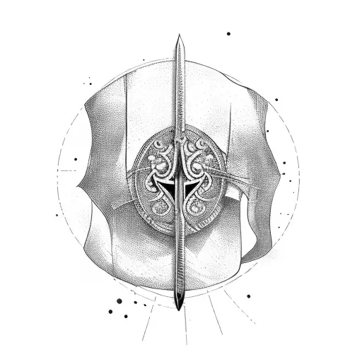 Sword With Volleyball