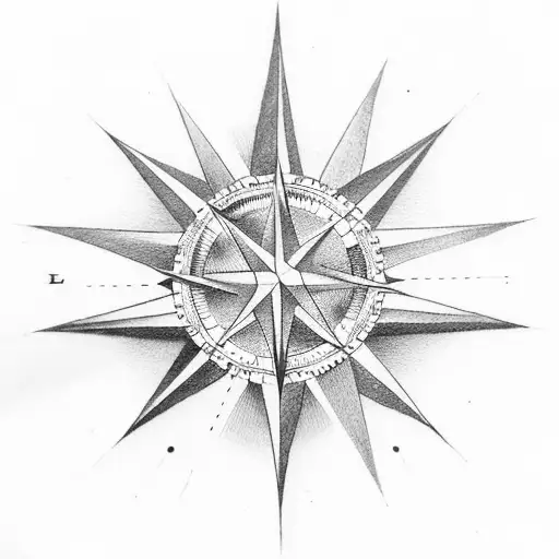 The North Star And Compass