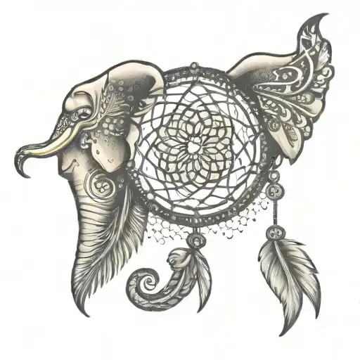 Elephant Key Dreamcatcher