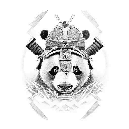 Samurai Warrior Kill A Panda