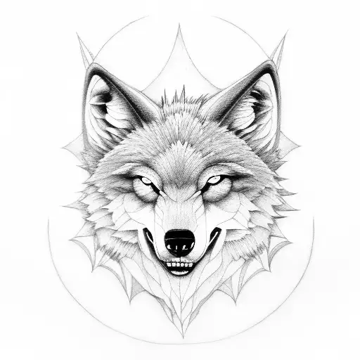 Loup Fenrir De Tout Son Corp