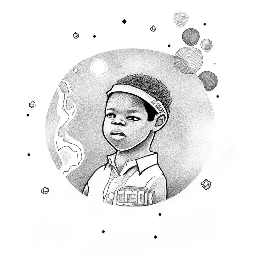 A Little Black Boy That See The Sunset