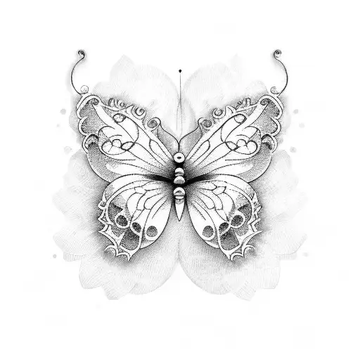 3 Dainty Butterflies