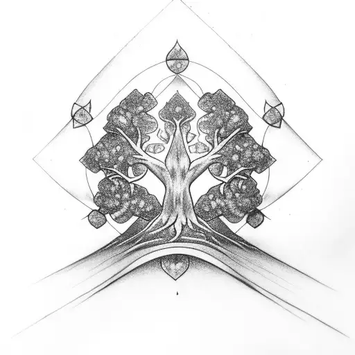 Irish Trinity With Tree Growing Out