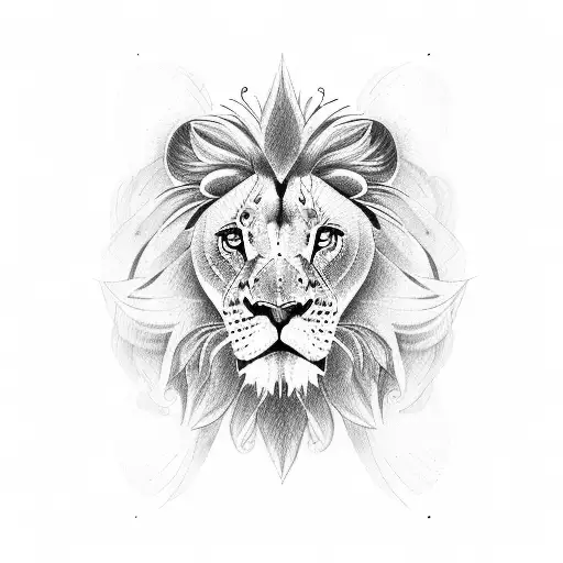 Half Butterfly Half Lion