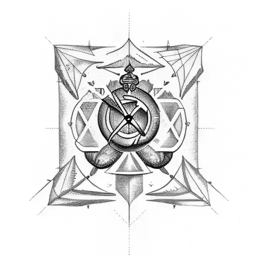 Libra Zodiac Sign Tattoo For Fist