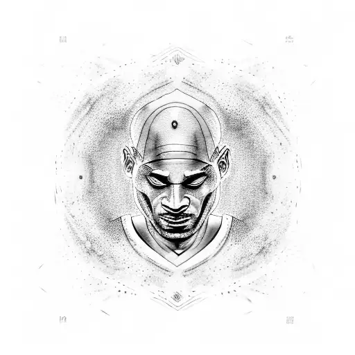 Mamba Mentality Smoked Kobe Bryant Symbol Speckled With Embedded 8 And 24