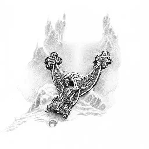 A Sinner Under Jesus On The Cross