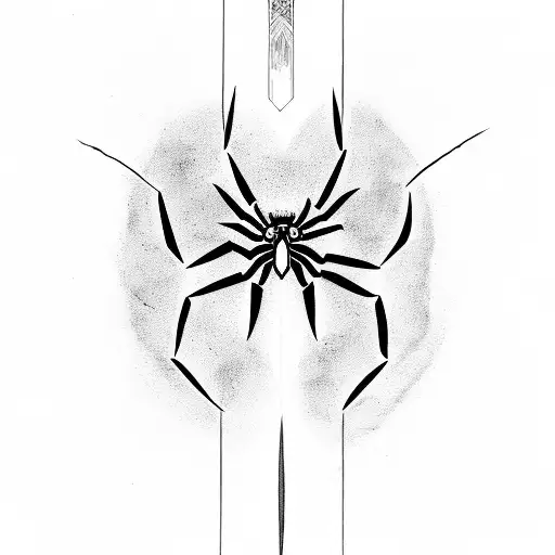 Dagger And Spider
