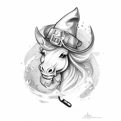 Leprechaun On A Horse