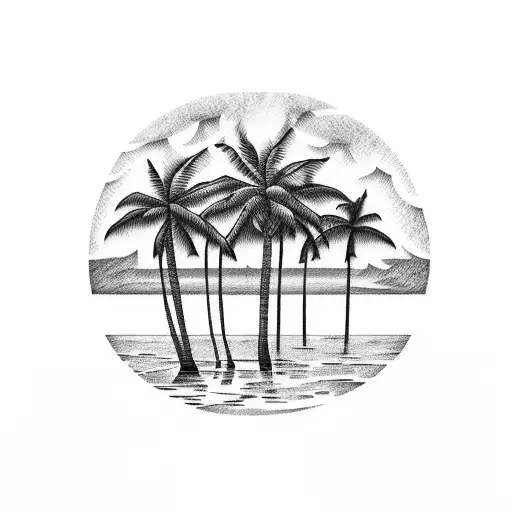Palm Tree Sea