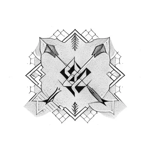 Cool Arrow Crossing Each Other