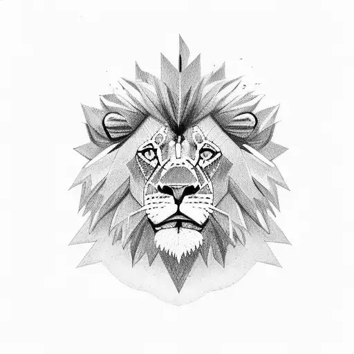 Letter N With A Lion