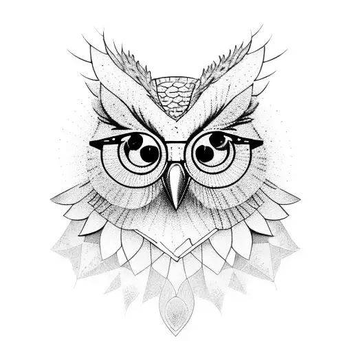 Owl Book Glasses
