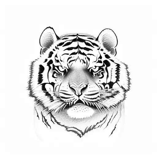 Dia De Los Muertos Tiger