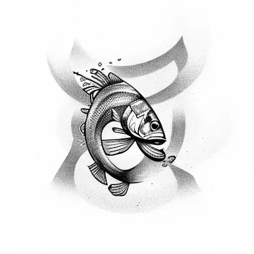 Fish With Letters Eek Built In