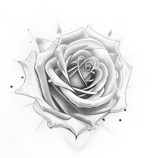 Rose Thru Motorcycle Helmet