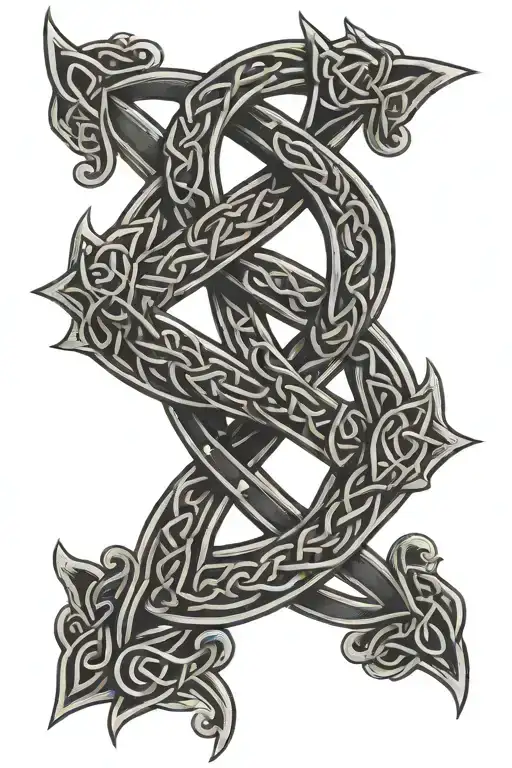 Celtic Knot Design Incorporating