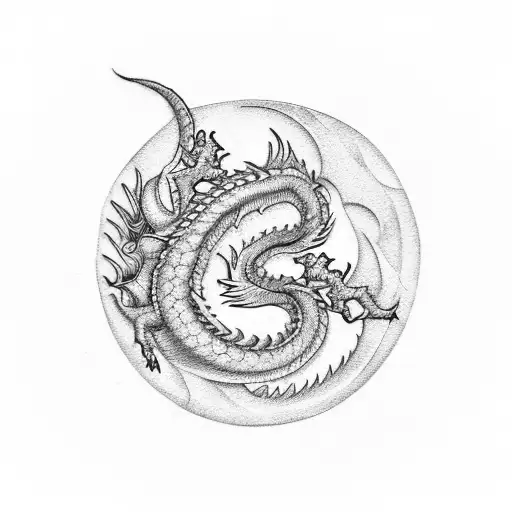 Dragon Coin That Eats Itself