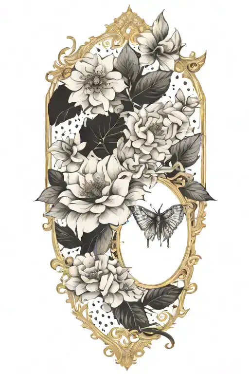 A Gold Picture Frame