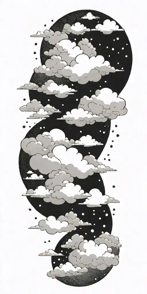 Japanise Cloud Background