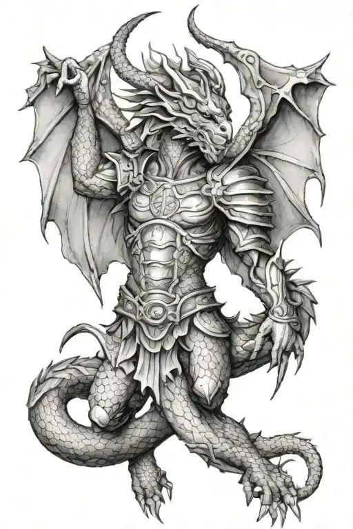 Athena Warrior Dragon Wrapped