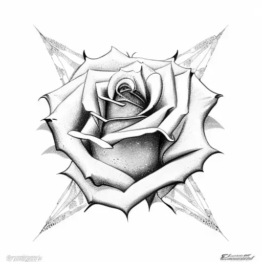 Rose Named Ezgi On The Stem