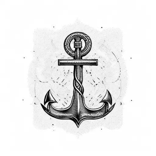 Anchor And Caduceus