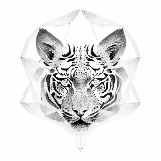Triscelion Tiger Two Line Libra