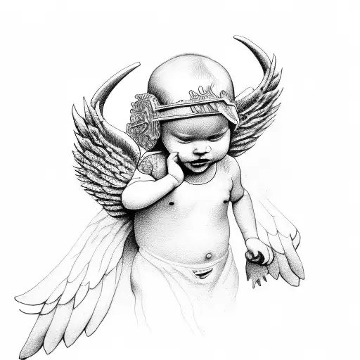 4 Angels Baby And Two Adults