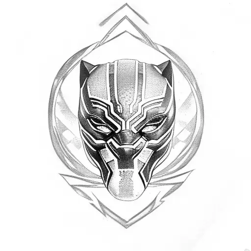 Black Panther While Body