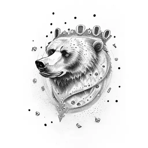 Chronometer Crown Wing Bear