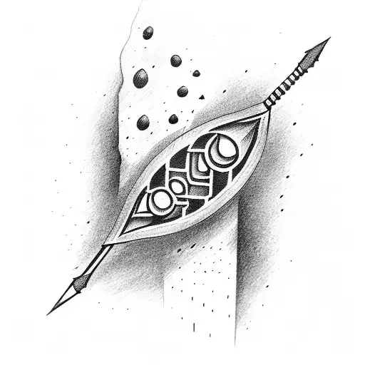 Arrow Inside Forearm