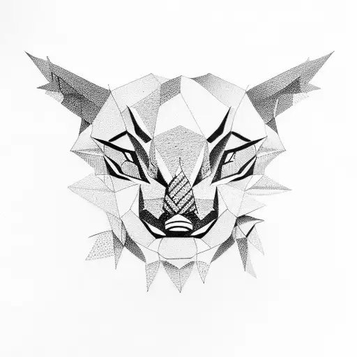 Animal Where Picture Is Made Out Of Trees