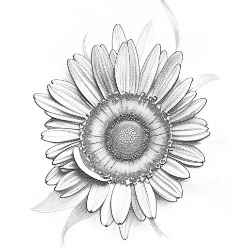 Daisy Flowers With Violet Flowers And Narcissus Flowers