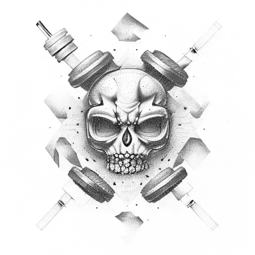 Semicolon Between Dumbbell