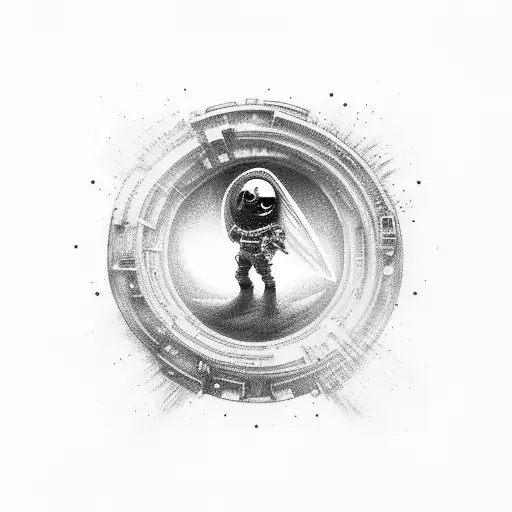 Blackhole With Guitar